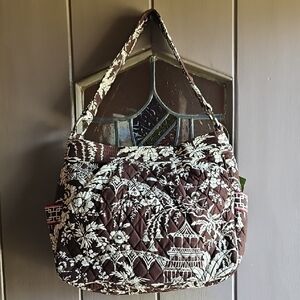 Vera Bradley Reversible Shoulder Bag In Imperial Tolie